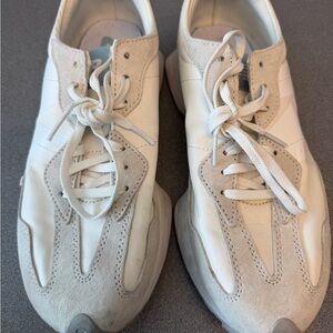 New Balance Cream and White Women's Sneakers